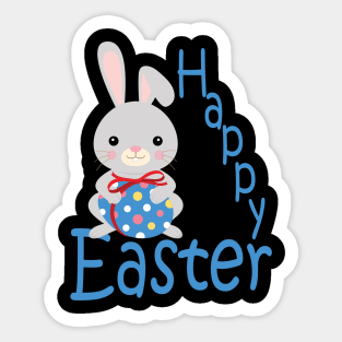 Happy Easter   E#0004 Sticker